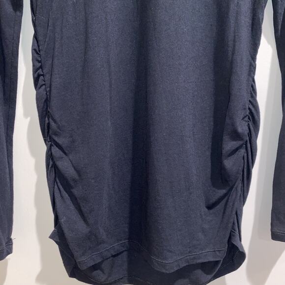 OLD NAVY Maternity Small Cowl Neck Black Sweater Fall Winter Long Sleeve Shirt - Picture 4 of 6